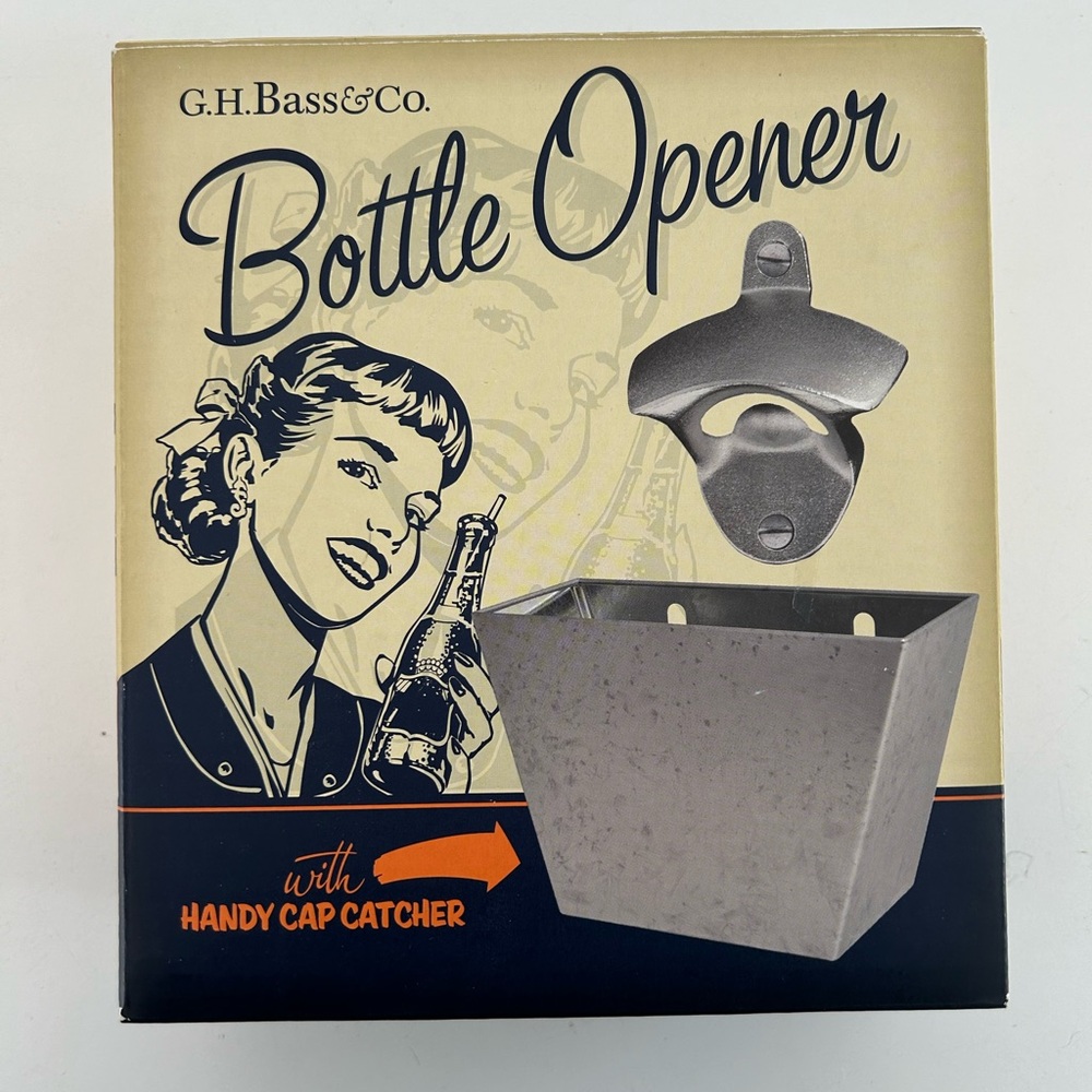 G.H. Bass & Co. Bottle Opener with Catcher
